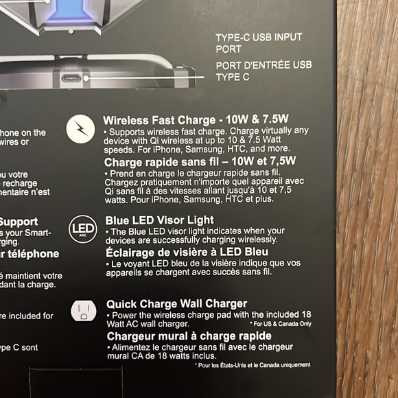 NWT Star Wars Mandalorian Wireless Charge Pad New in factory sealed box Disney - Picture 10 of 14